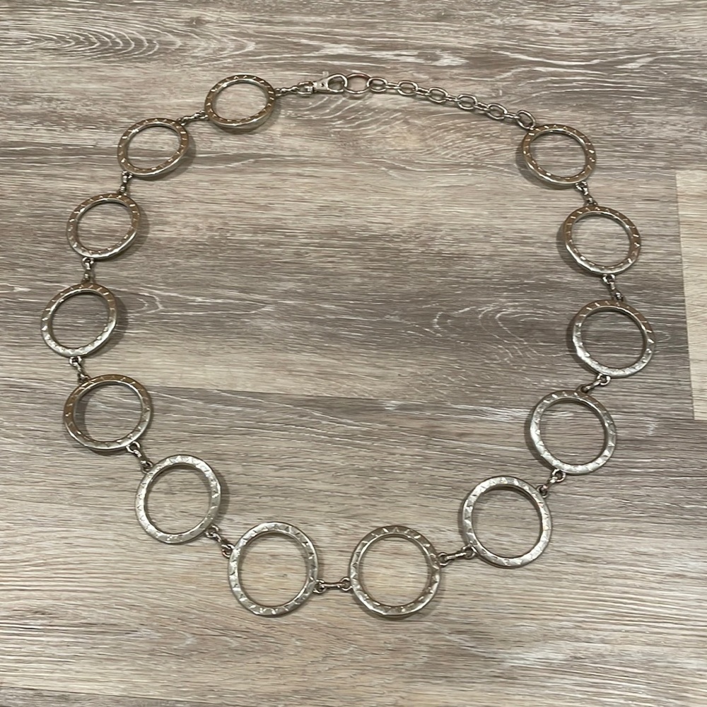 WHBM chain belt.